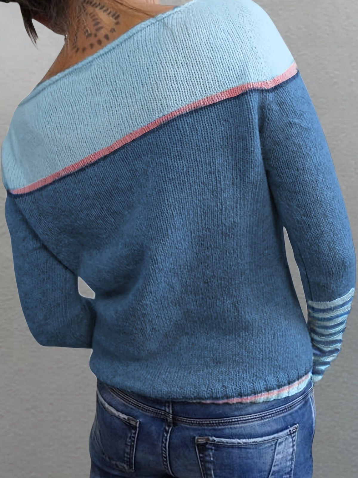DELAUNAY | Pull Col Bateau Rayé Aveline