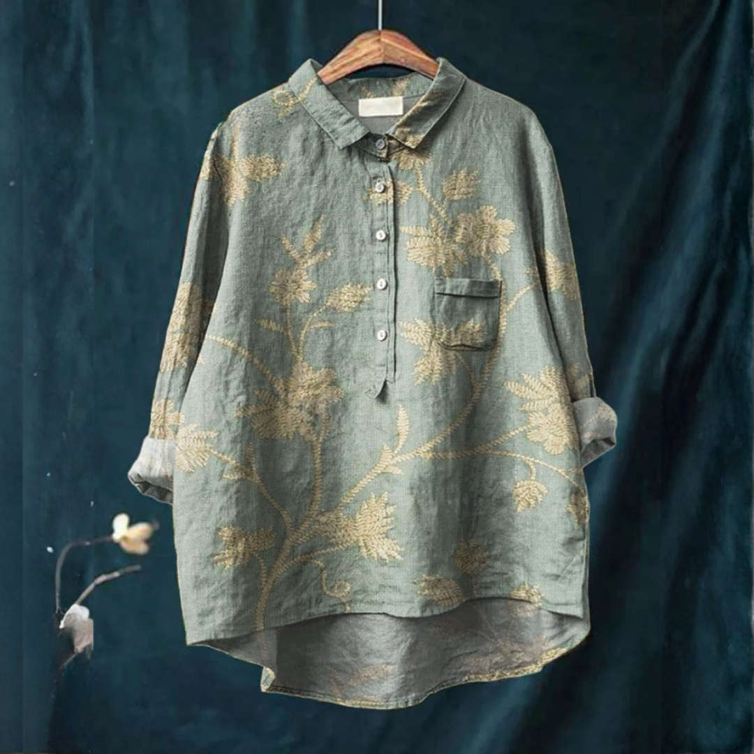 DELAUNAY | Chemise Élégante à Motif Léonie
