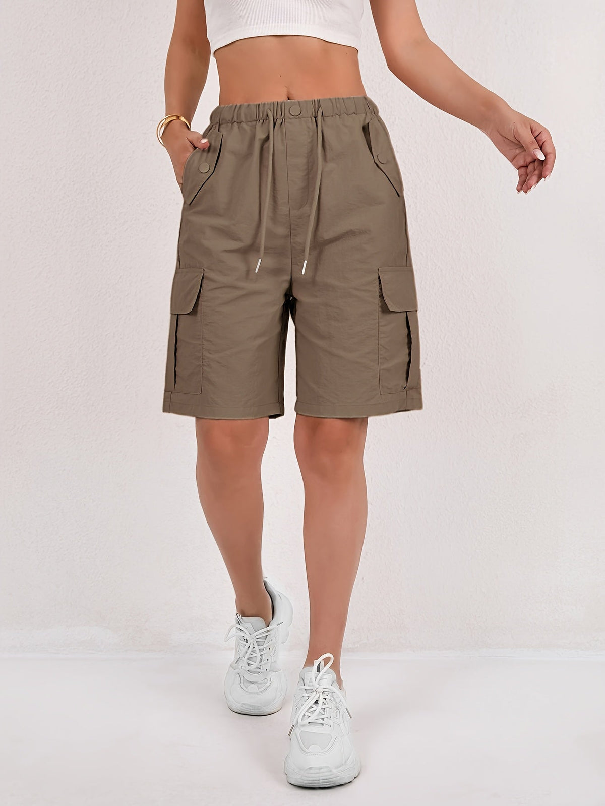 DELAUNAY | Short Cargo Légers à Séchage Rapide Daisy