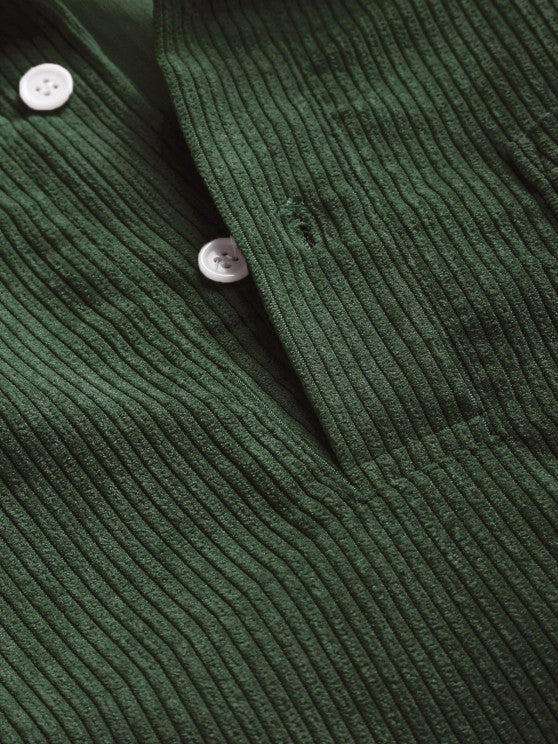 DELAUNAY | Chemise Manches Longues Demi-Boutons pour Homme