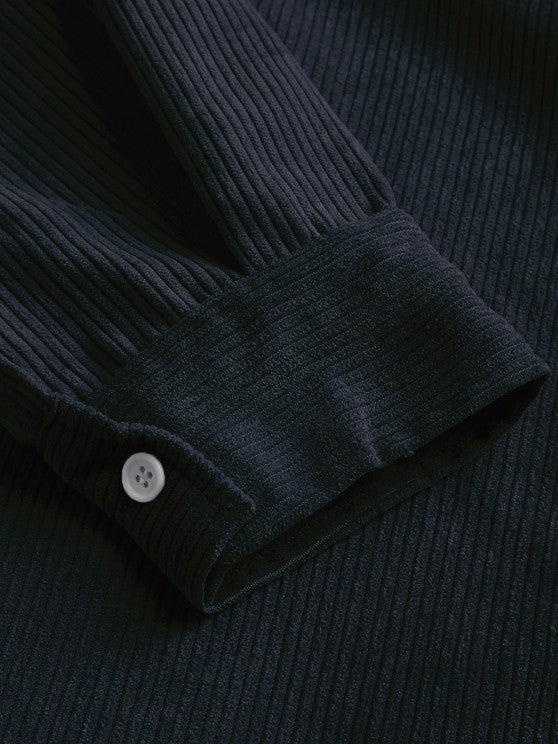 DELAUNAY | Chemise Manches Longues Demi-Boutons pour Homme