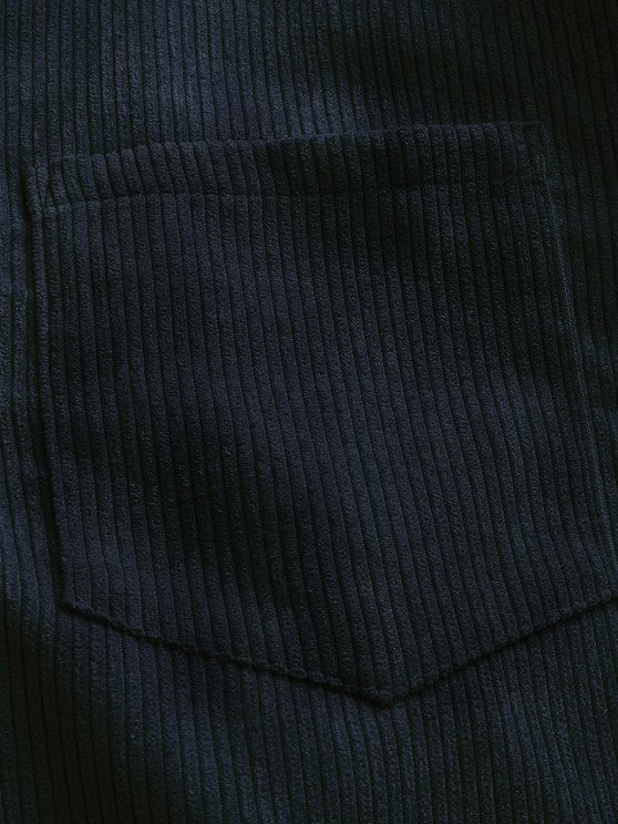 DELAUNAY | Chemise Manches Longues Demi-Boutons pour Homme