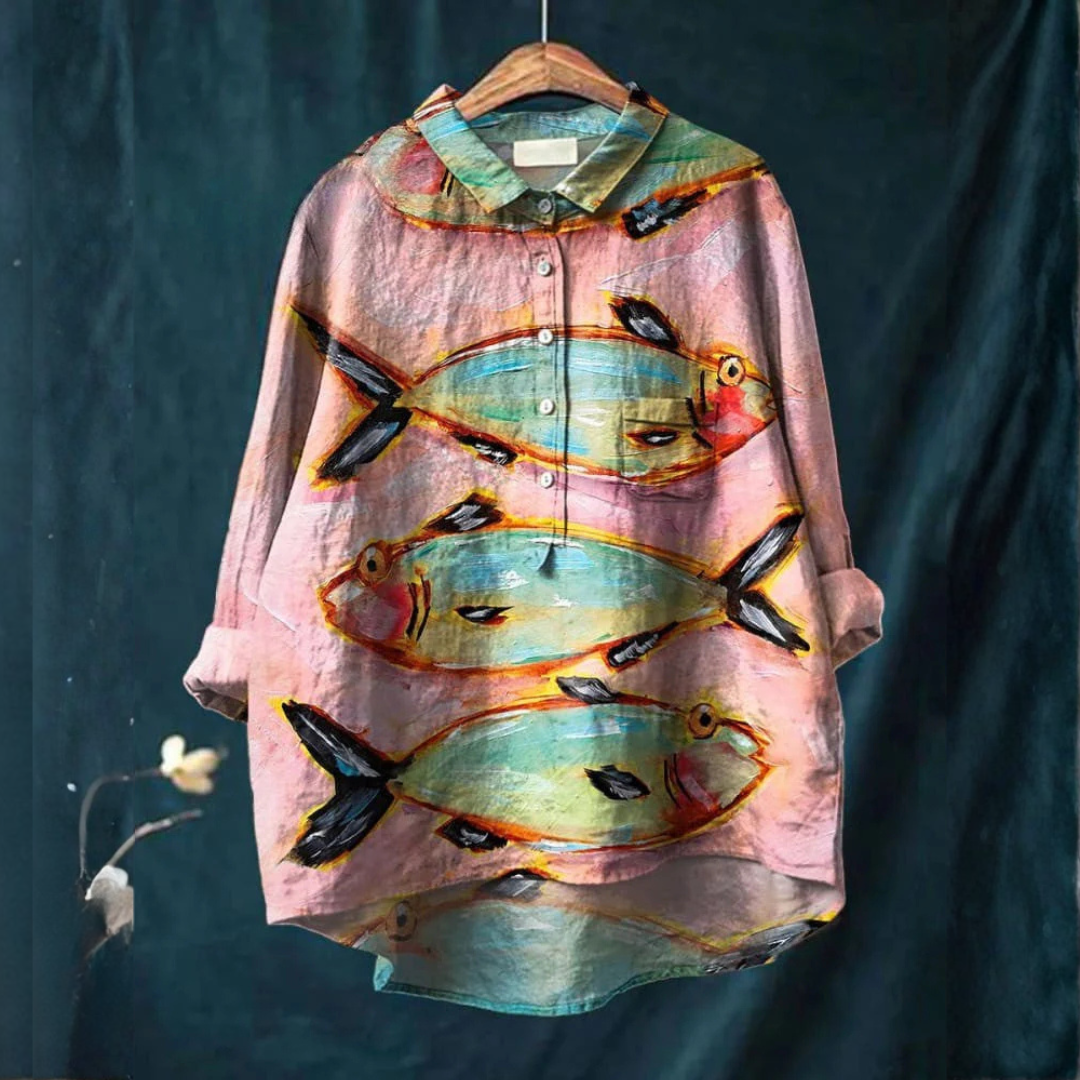 Delaunay | Chemise Élégante à Motif Victoire
