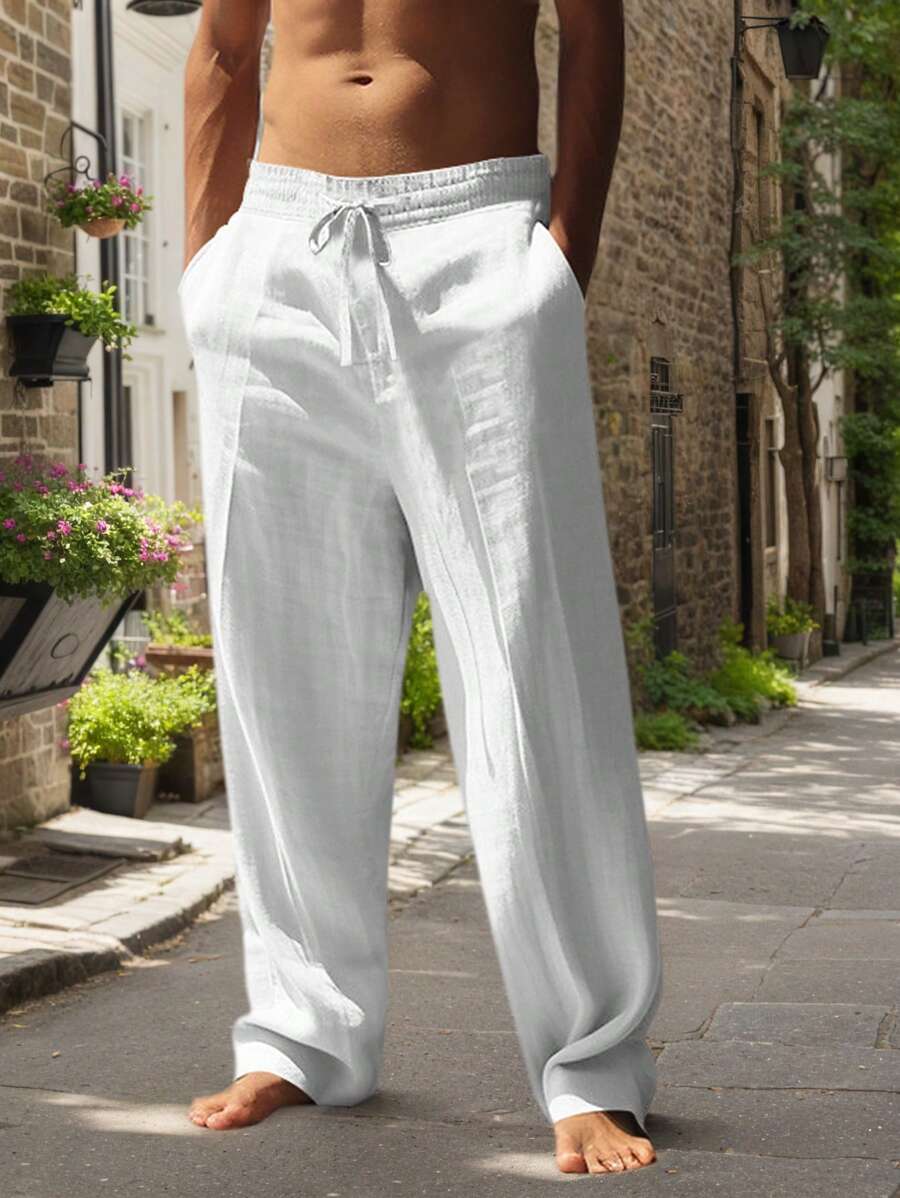 DELAUNAY | Pantalon Léger en Lin avec Cordon