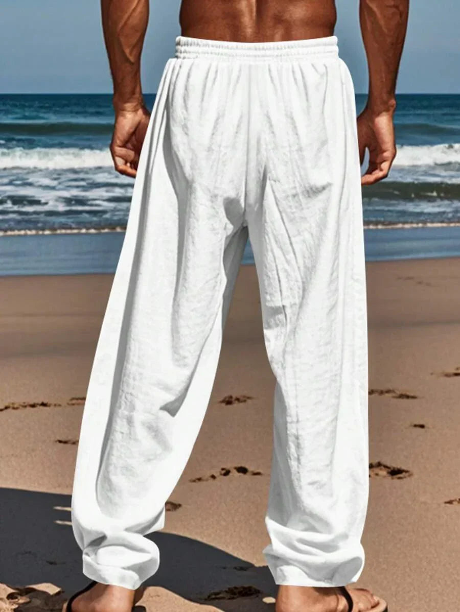 DELAUNAY | Pantalon Léger en Lin avec Cordon
