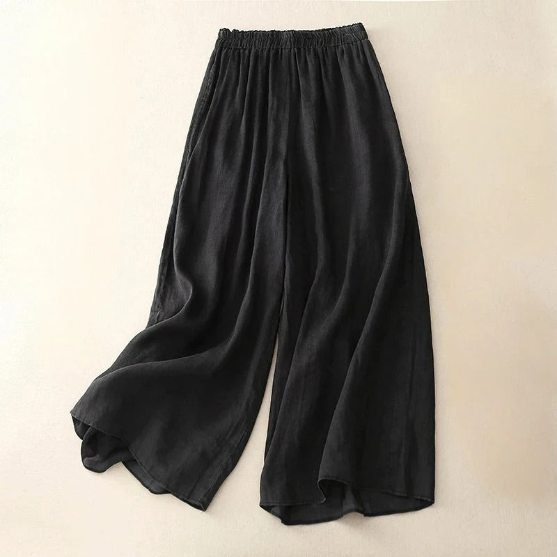 DELAUNAY | Pantalons en Lin Élégants