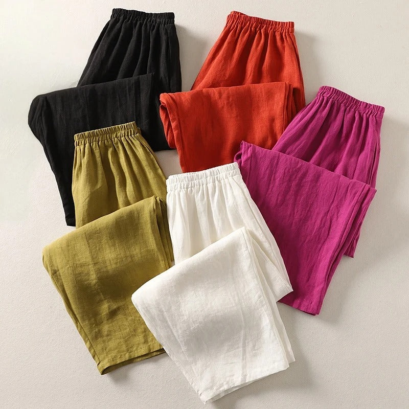 DELAUNAY | Pantalon Fluide Taille Élastique Catherine