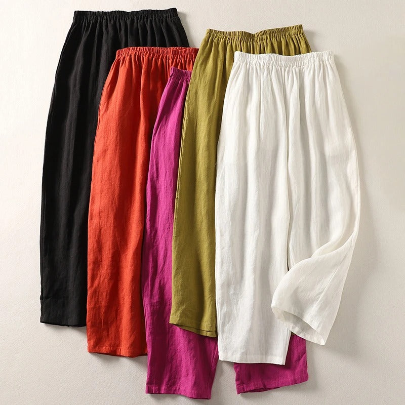 DELAUNAY | Pantalon Fluide Taille Élastique Catherine