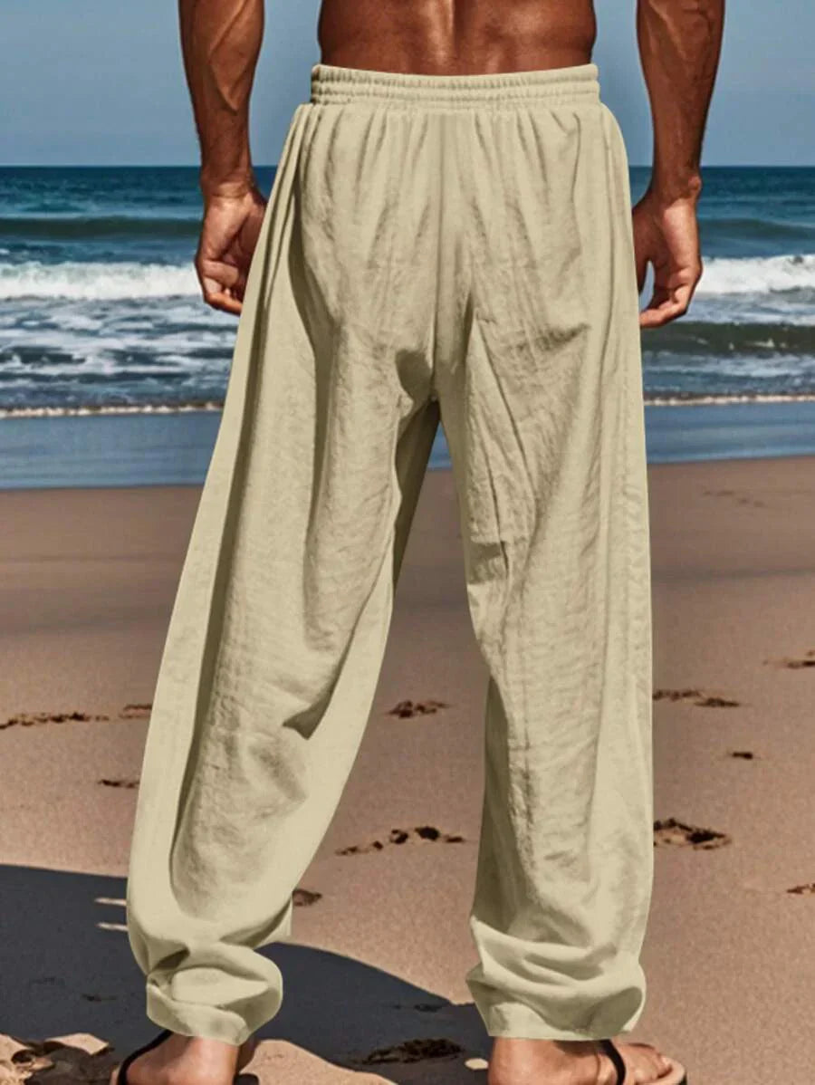 DELAUNAY | Pantalon Léger en Lin avec Cordon