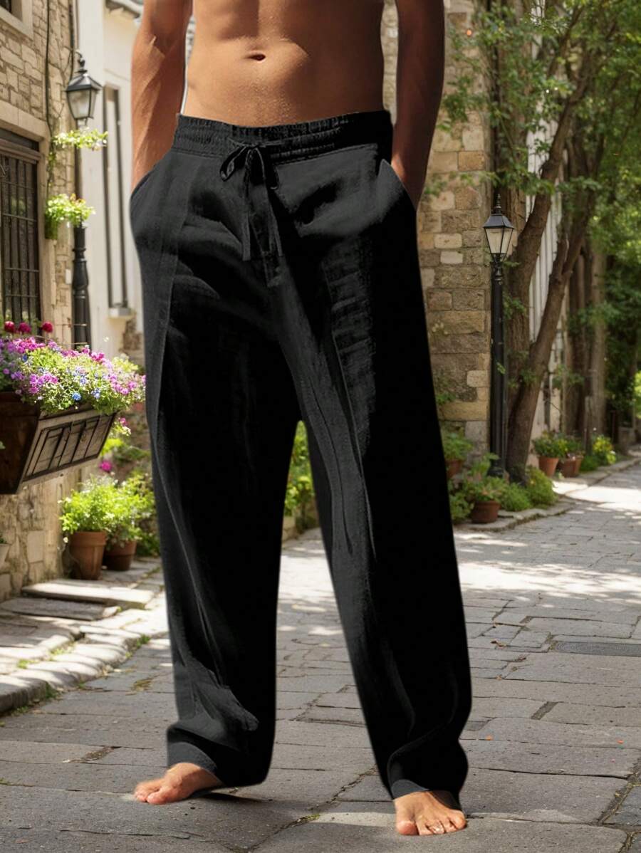 DELAUNAY | Pantalon Léger en Lin avec Cordon