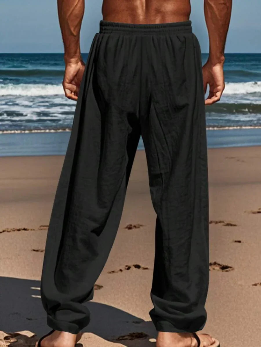 DELAUNAY | Pantalon Léger en Lin avec Cordon