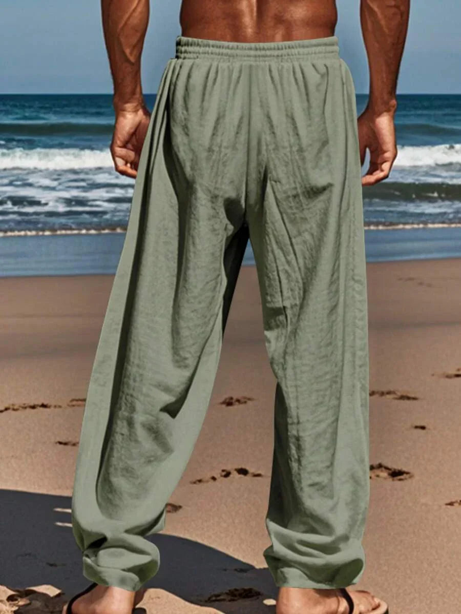 DELAUNAY | Pantalon Léger en Lin avec Cordon