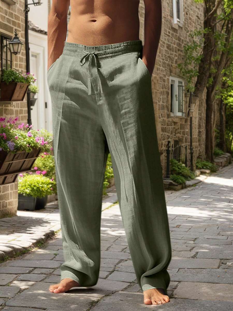 DELAUNAY | Pantalon Léger en Lin avec Cordon