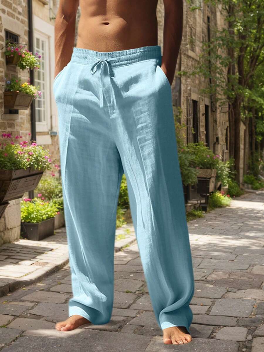 DELAUNAY | Pantalon Léger en Lin avec Cordon