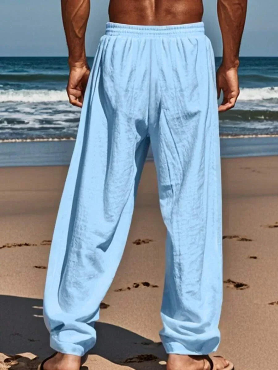 DELAUNAY | Pantalon Léger en Lin avec Cordon
