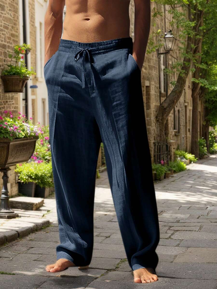 DELAUNAY | Pantalon Léger en Lin avec Cordon