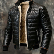 Veste à col haut et coupe affinée