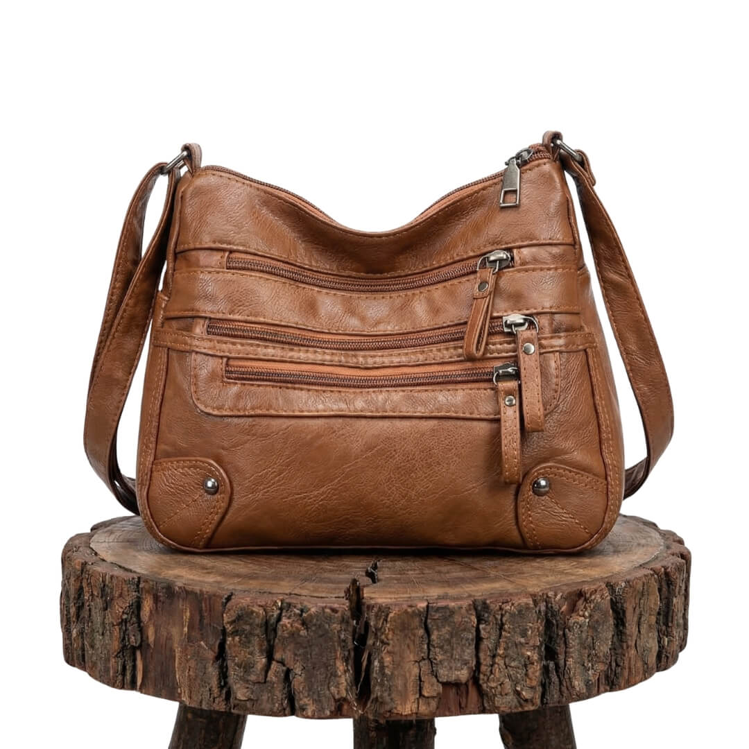 Rosalia | Sac Porté Épaule Multi-Zip Pratique