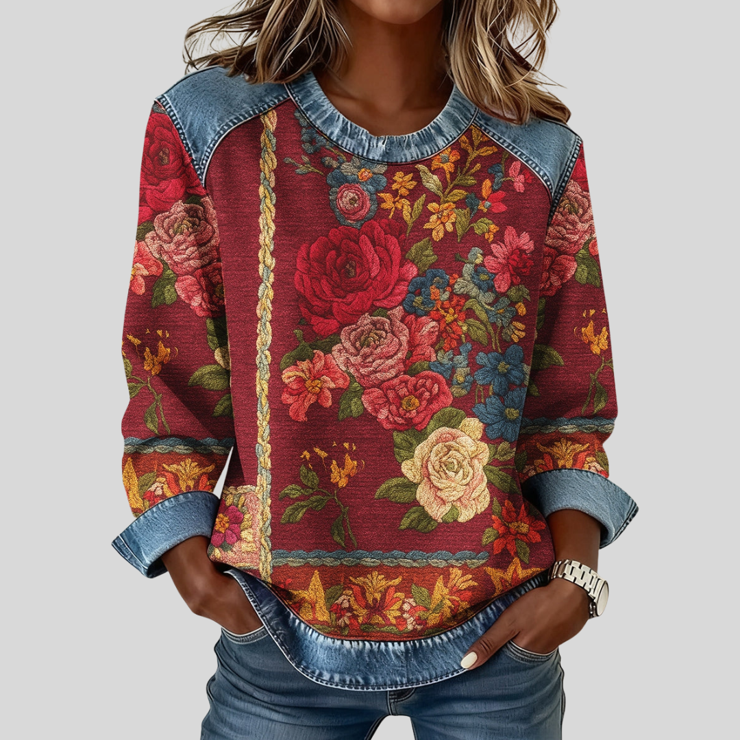 Junelle™ | Sweat imprimé floral
