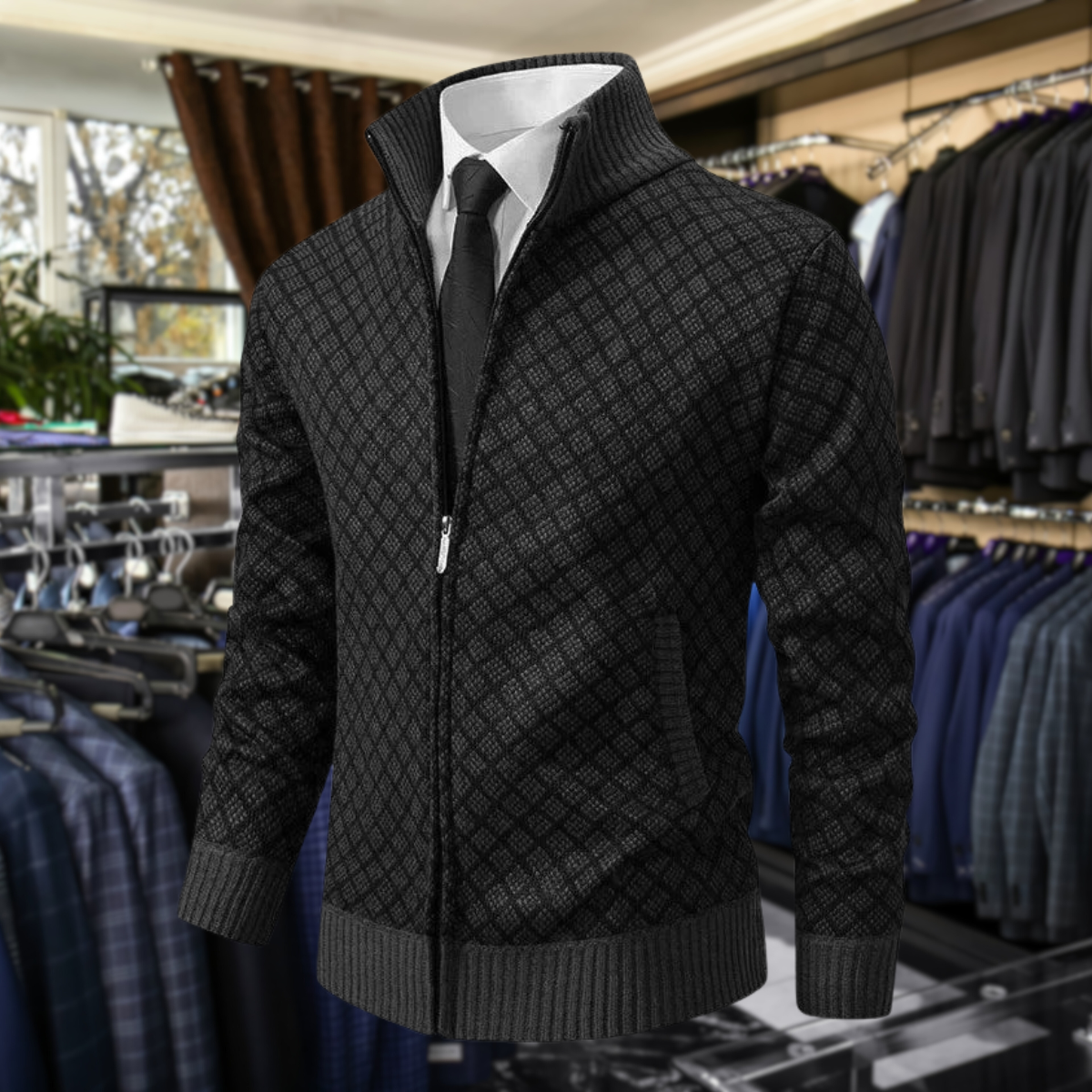 DELAUNAY | Gilet Homme Premium en Matériau Souple
