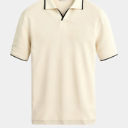 DELAUNAY | Polo sur Mesure en Piqué avec Détails Contrastants