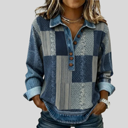 Meridell™ | Pull imprimé colorblock