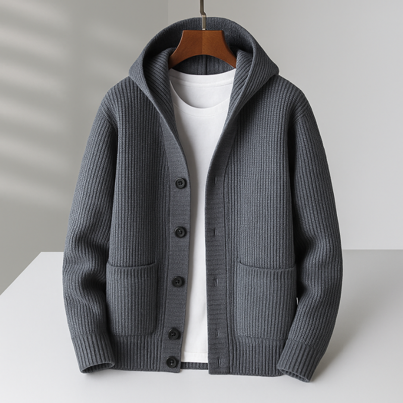DELAUNAY | Cardigan à Capuche pour Homme