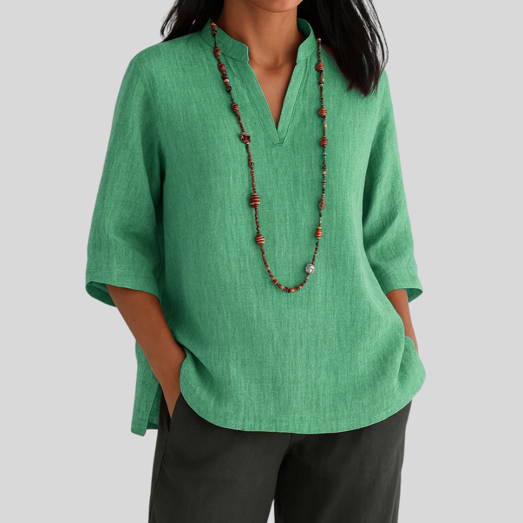 DELAUNAY | Blouse Fleurie Élégante Amélie