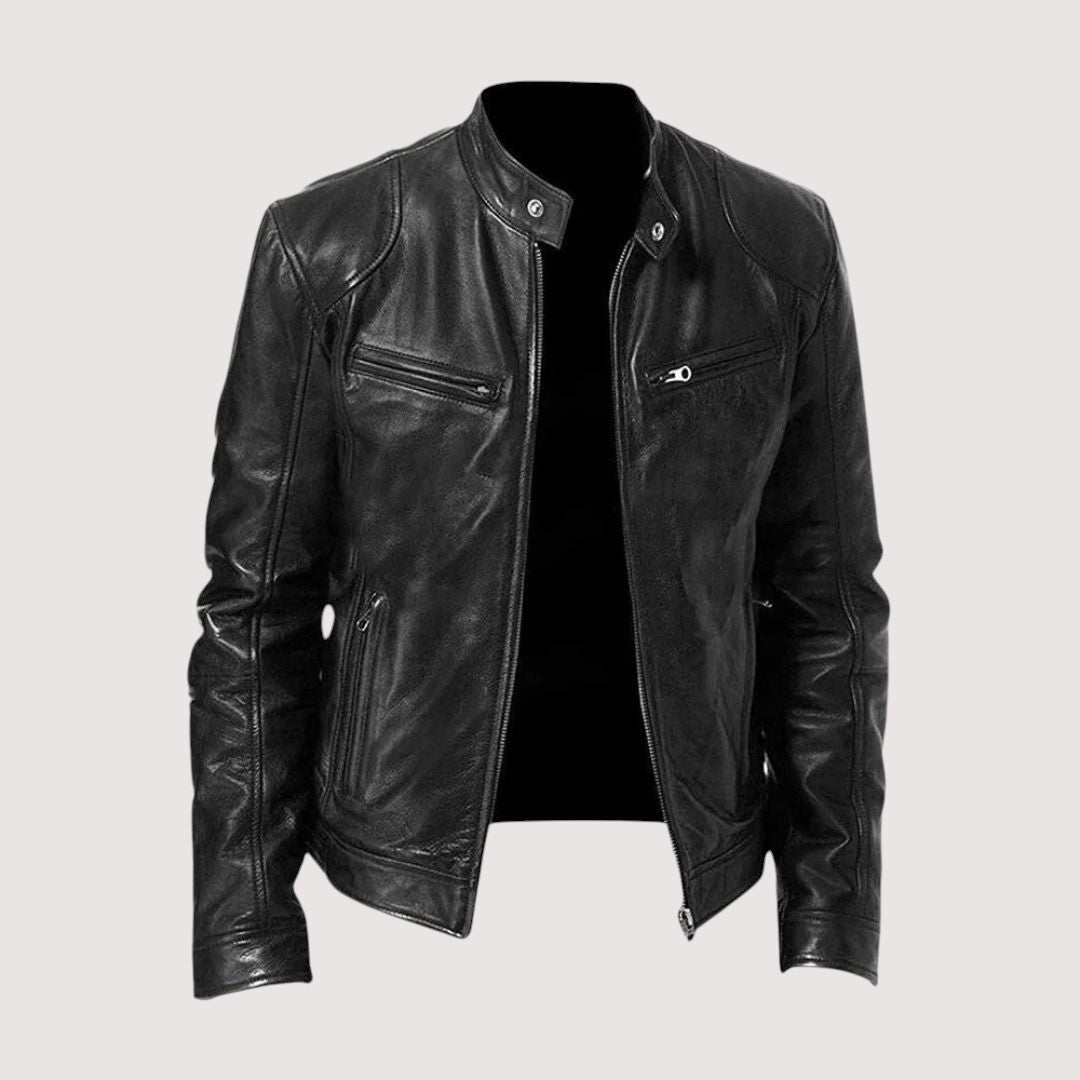 DELAUNAY | Veste en Cuir Haut de Gamme Élégante pour Homme