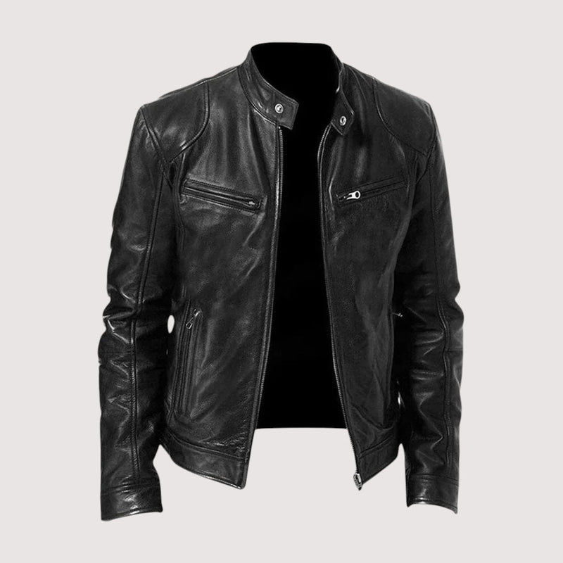 DELAUNAY | Veste en Cuir Haut de Gamme Élégante pour Homme