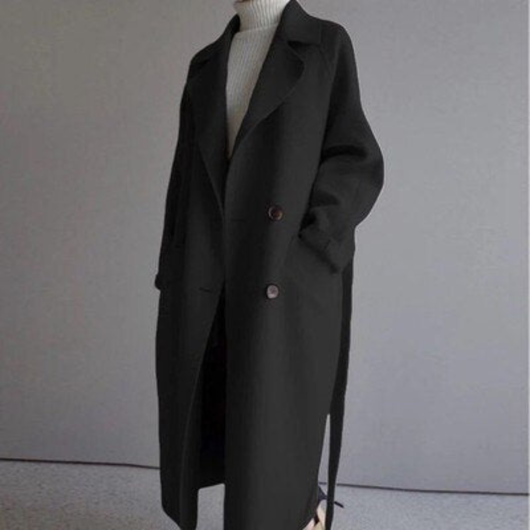 Michelle™ – Manteau Long en Laine Élégant pour Femmes