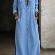 Andrea | Robe Chemise Boutonnée
