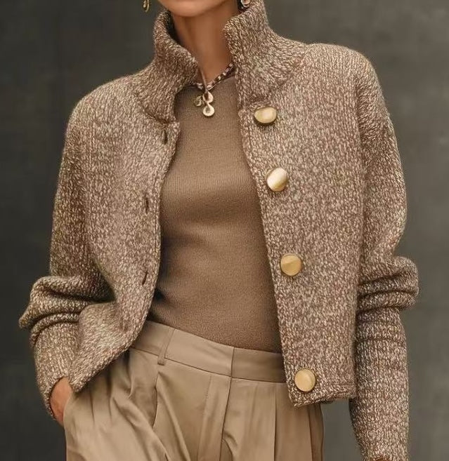 ADELINE™ | Veste Ajustée en Maille