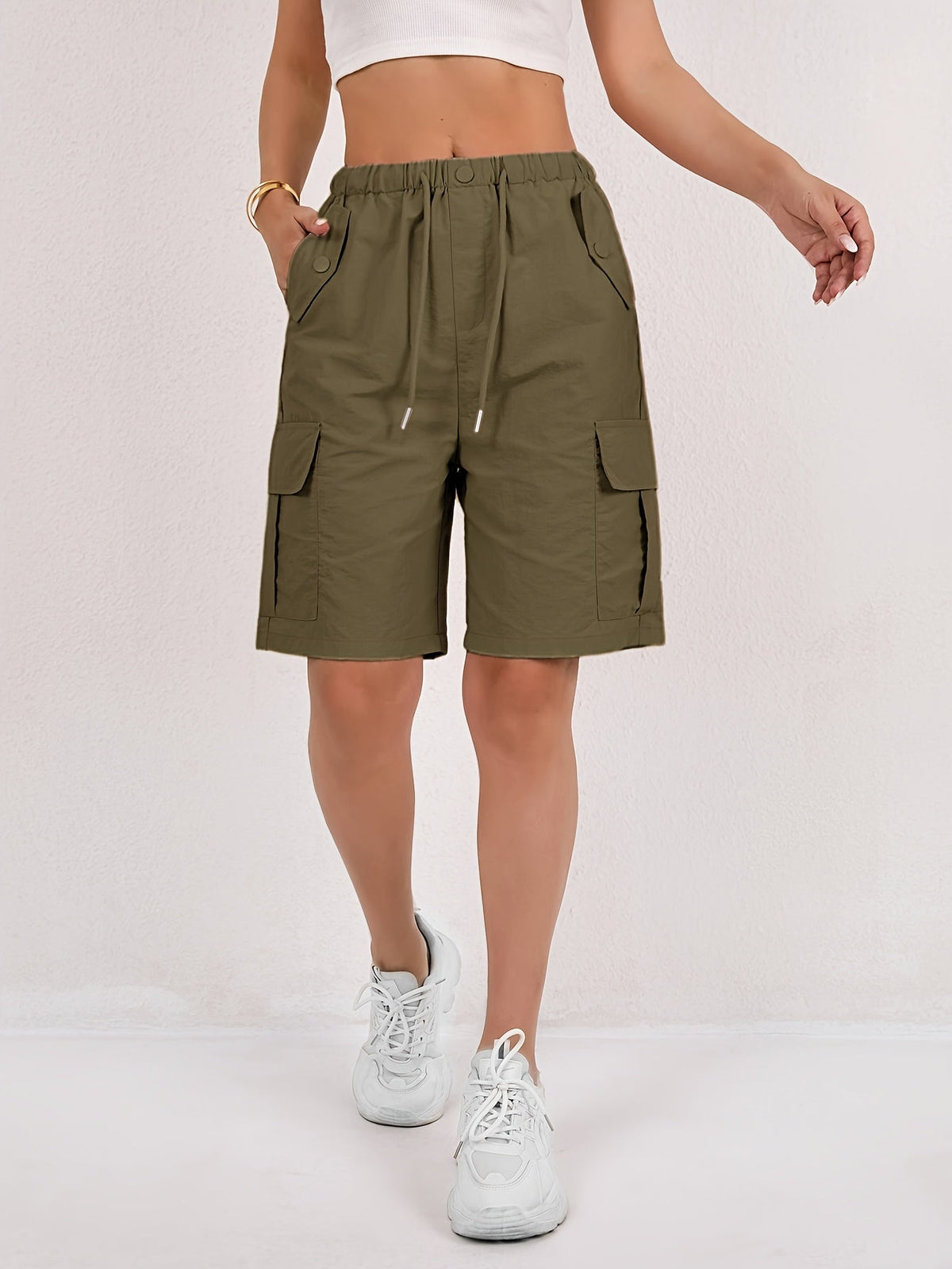 DELAUNAY | Short Cargo Légers à Séchage Rapide Daisy