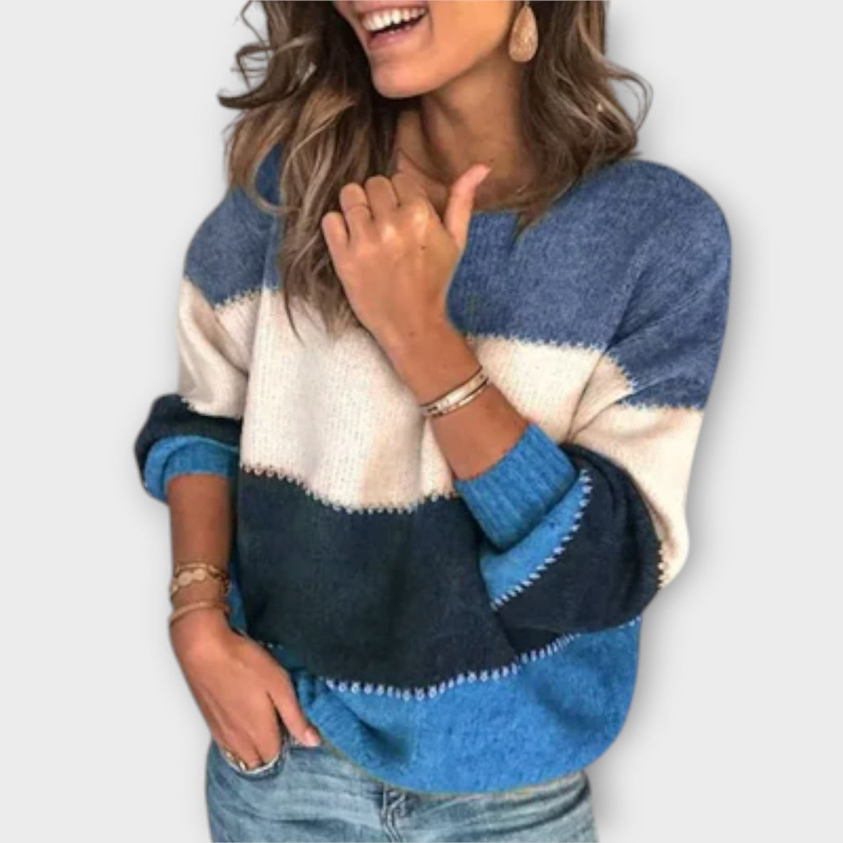 Elisa - Pull casual et cosy