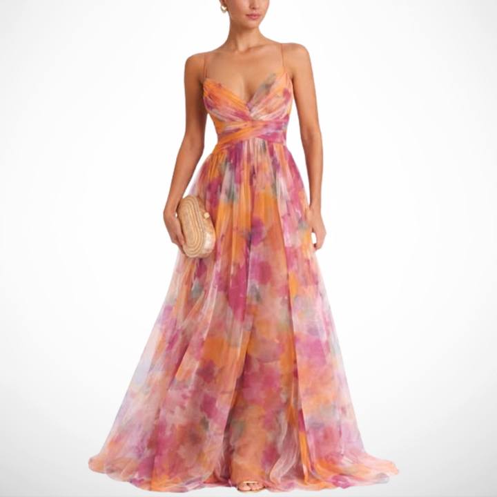 Delaunay | Robe Maxi Élégance Florale