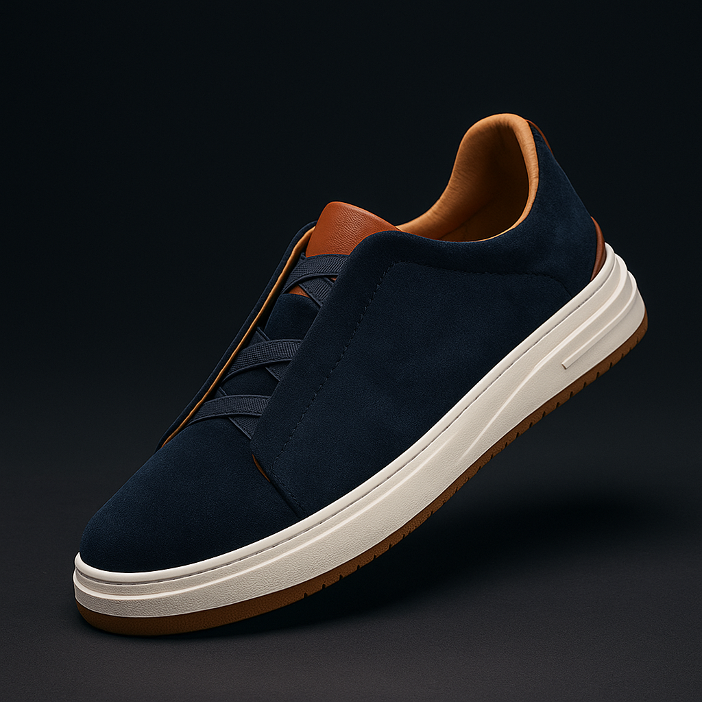 DELAUNAY | Chaussures Slip-On en Daim pour Homme