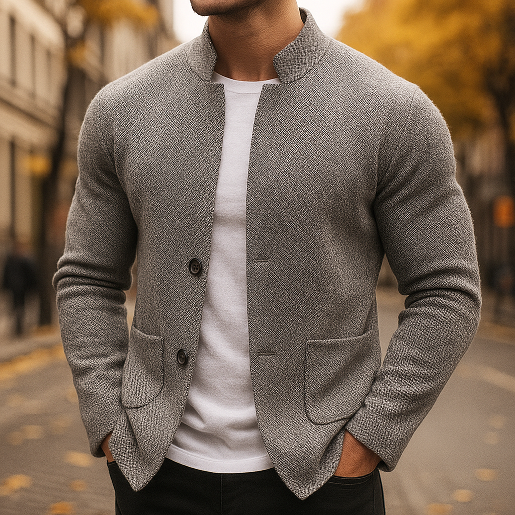 DELAUNAY | Cardigan en Laine Tricotée pour Homme