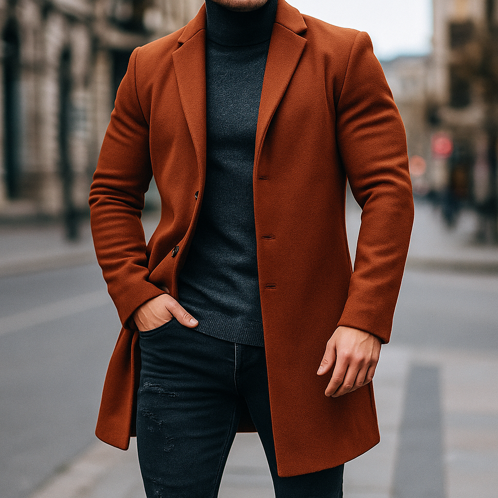 DELAUNAY | Trench en Laine pour Hommes