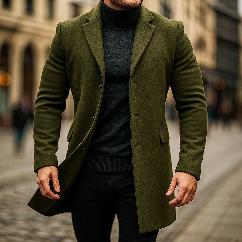 DELAUNAY | Trench en Laine pour Hommes