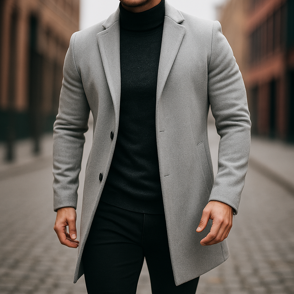 DELAUNAY | Trench en Laine pour Hommes