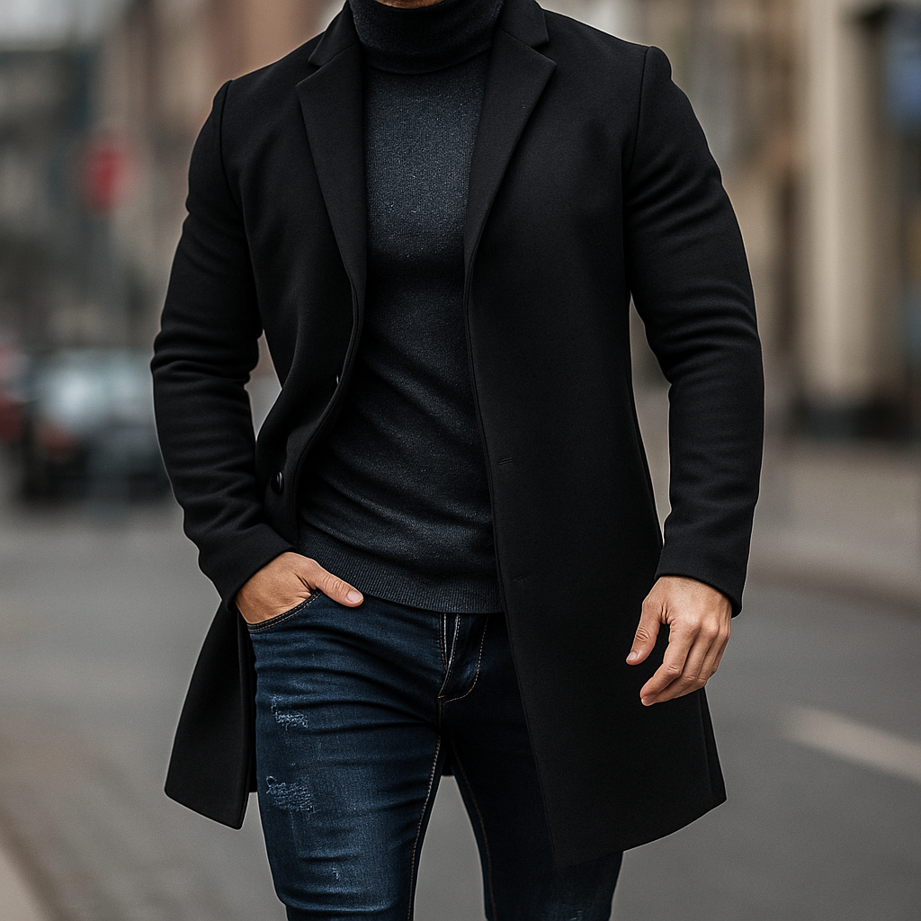 DELAUNAY | Trench en Laine pour Hommes
