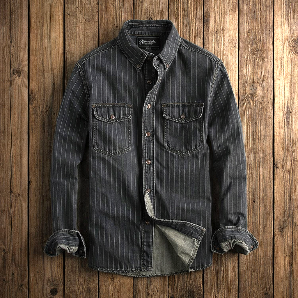 DELAUNAY | Chemise à Rayures Manches Longues pour Homme
