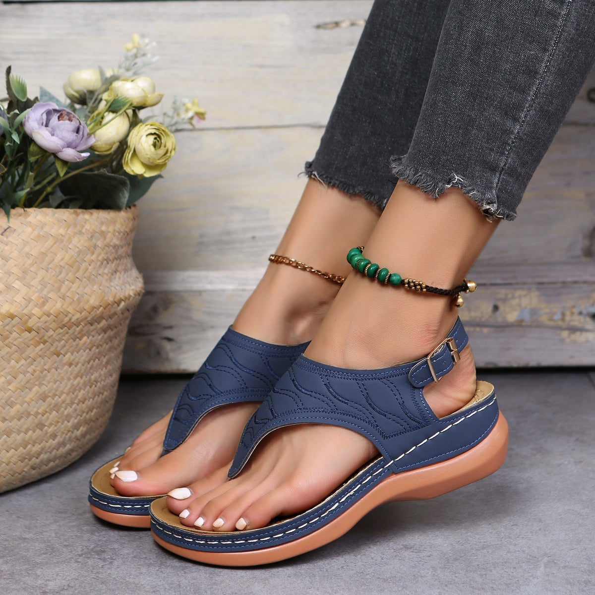 DELAUNAY | Sandales Confort Ergonomique Adèle