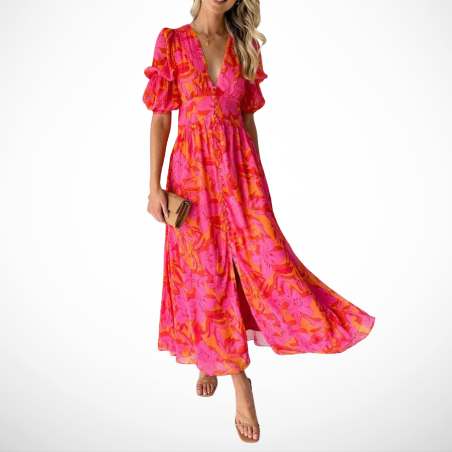 DELAUNAY | Robe Maxi Éclat Solaire