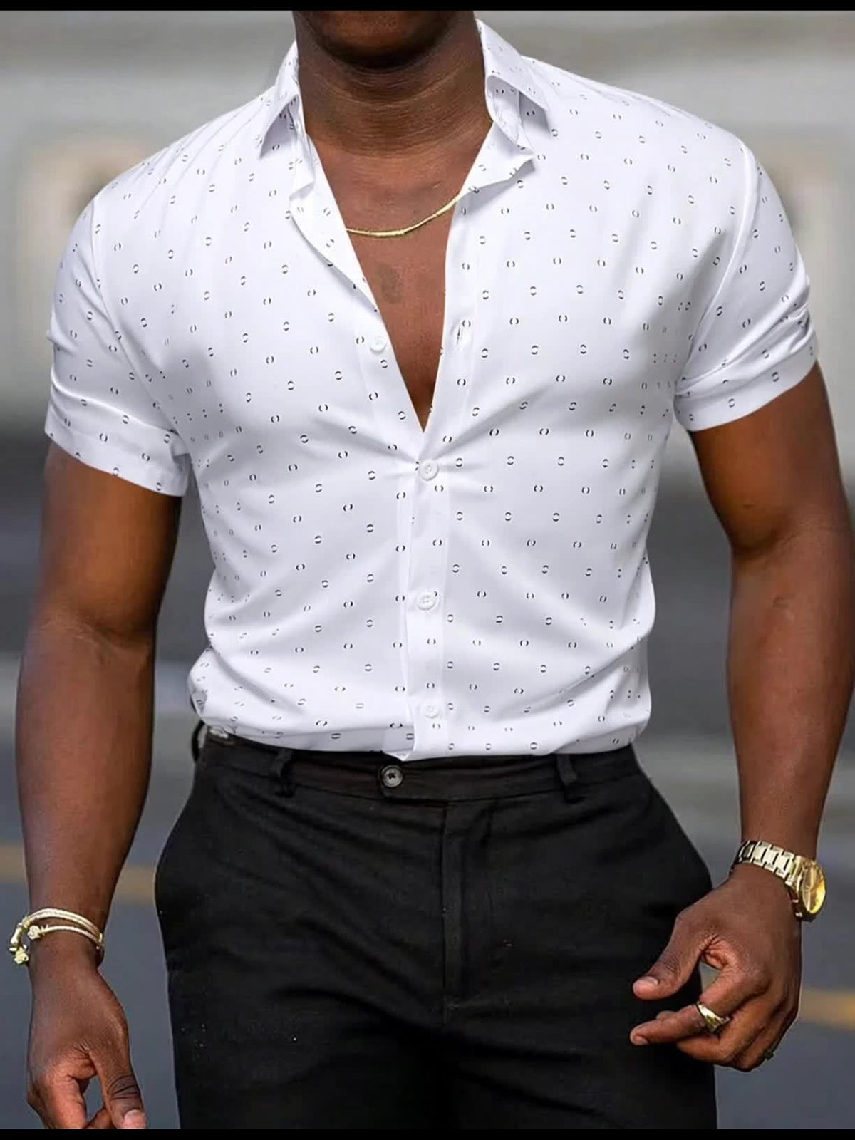 DELAUNAY | Chemise d'été avec Imprimé