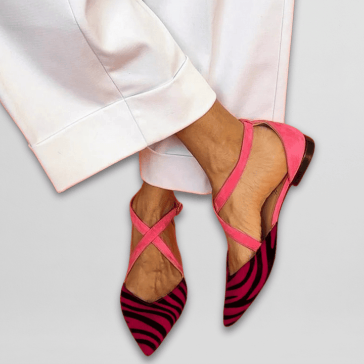 Delaunay | Ballerines à Brides Croisées Monique