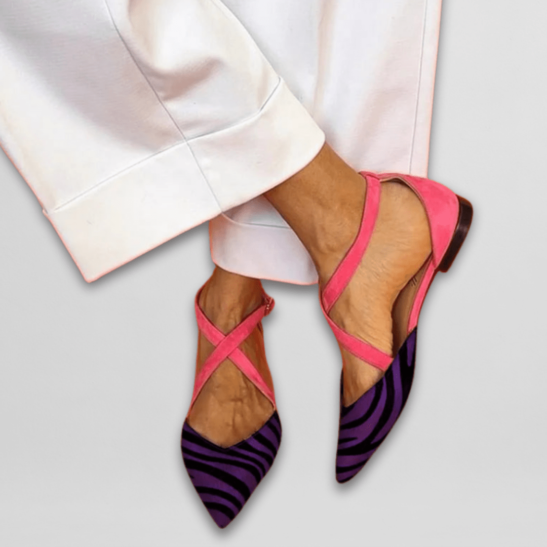 Delaunay | Ballerines à Brides Croisées Monique
