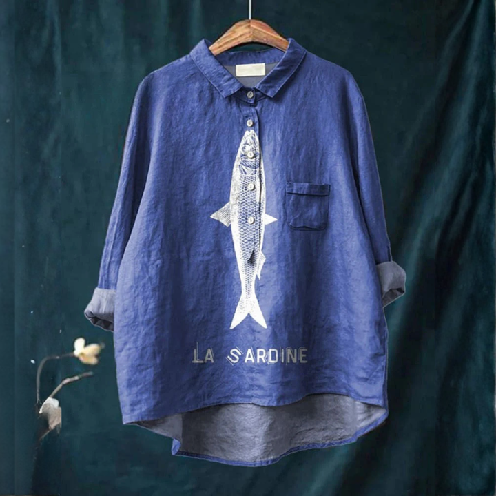 Delaunay | Chemise Élégante à Motif Adèle