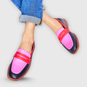 DELAUNAY | Mocassins Bicolores Modernes Nicole